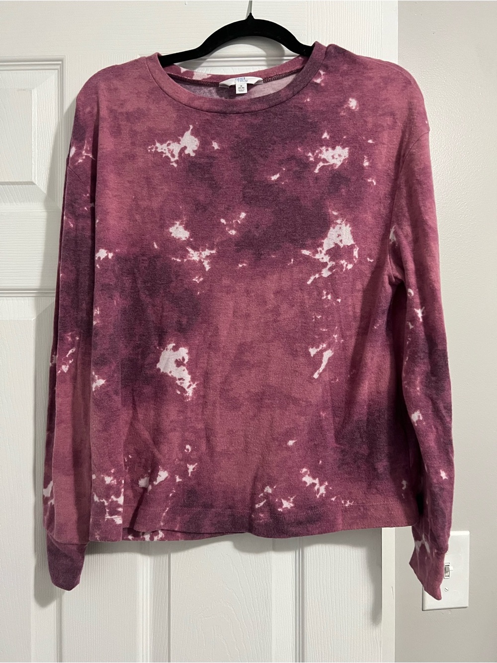 Tie-Dye long sleeve Crewneck